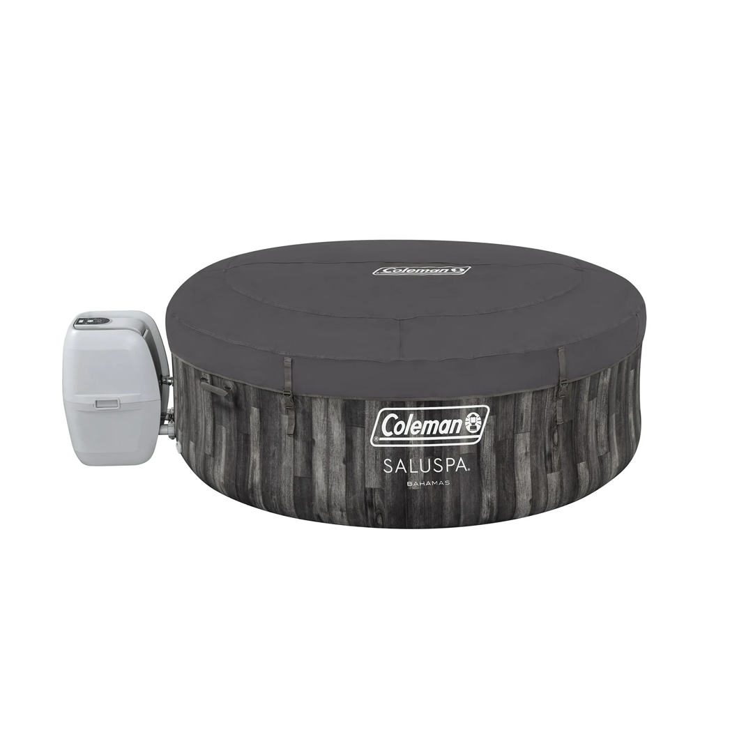 Coleman SaluSpa Bahamas AirJet Hot Tub (2-4 Person) - Compact & Round