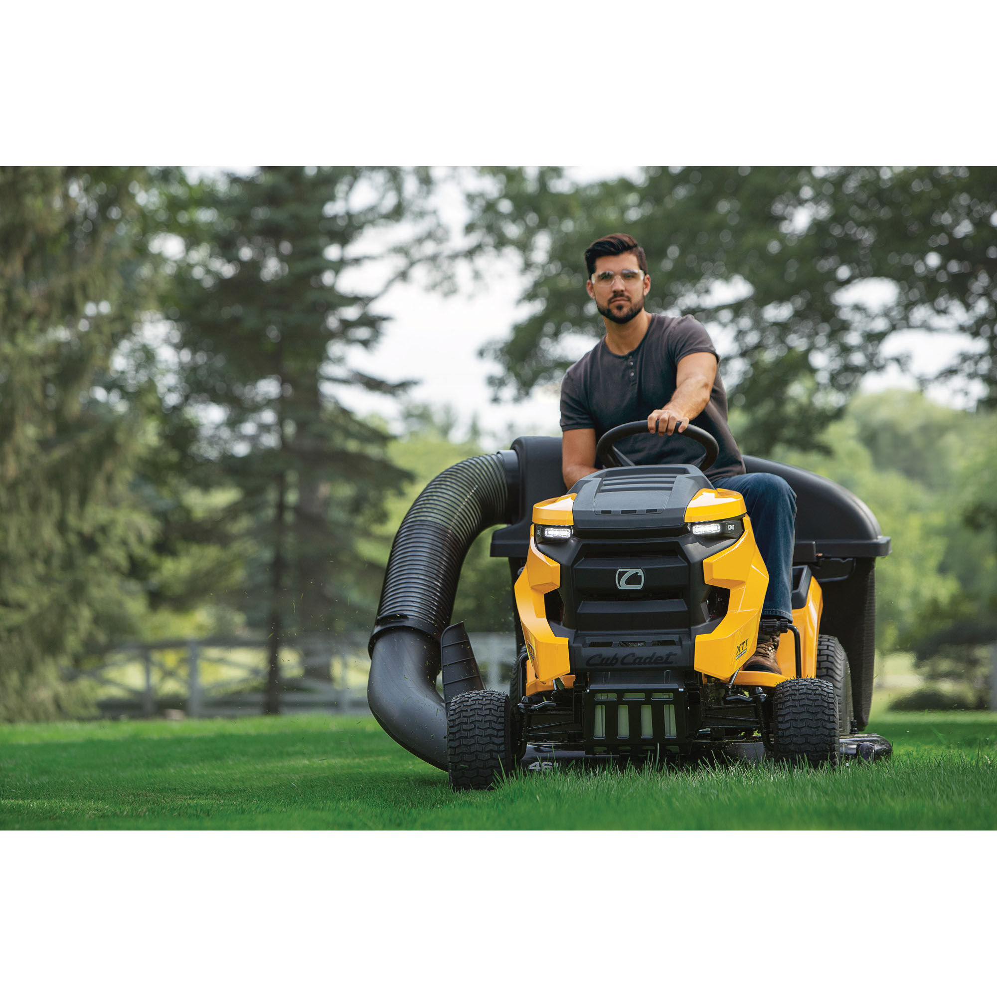 Cub Cadet XT1 Enduro LT46 46-in. Stamped Deck 22 HP V-Twin Kohler Hydrostatic Gas Riding Lawn Tractor