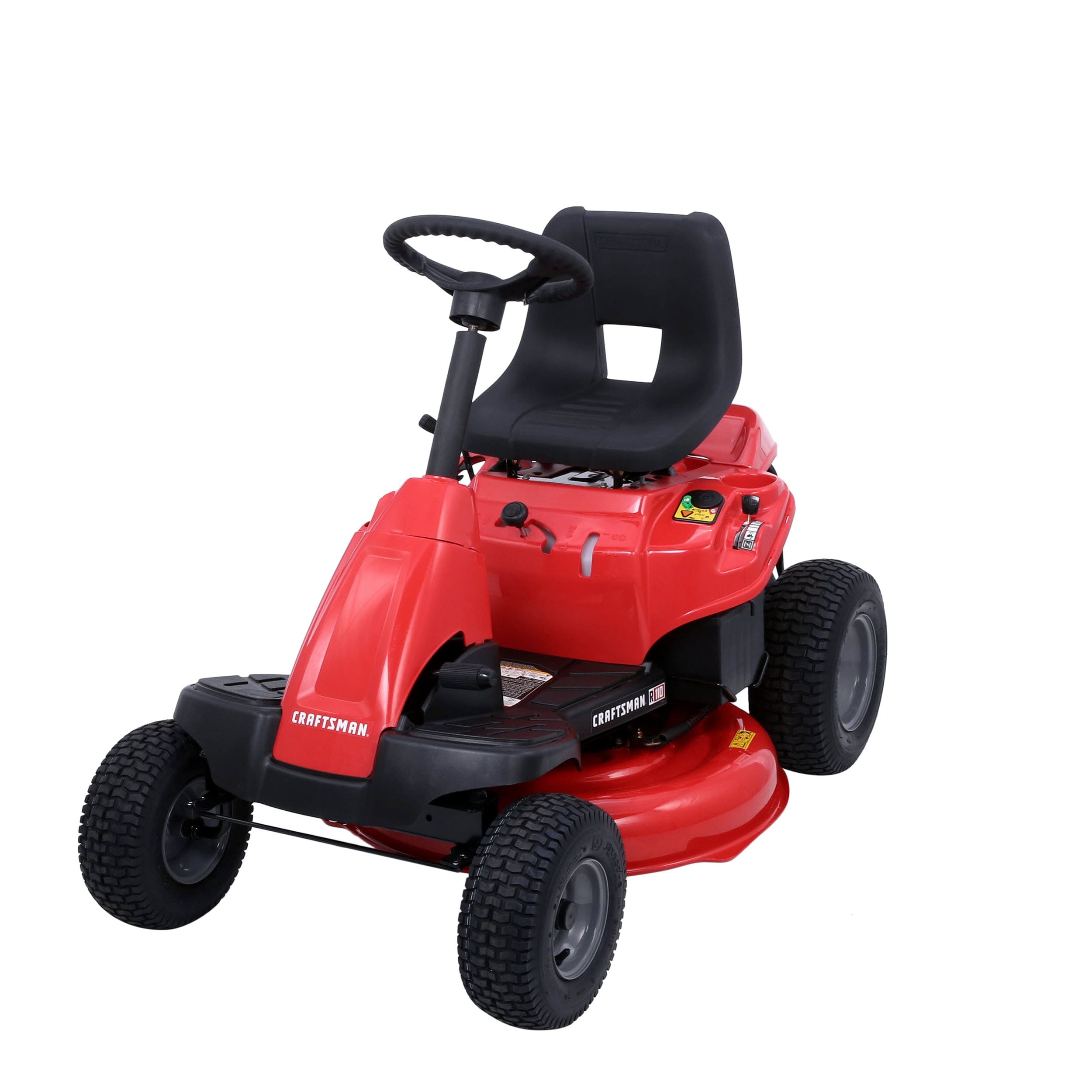 CRAFTSMAN R110 30-in. Rear Engine Riding Lawn Mower with 10.5 HP Briggs & Stratton Engine and Mulch Kit