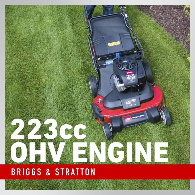 Toro TimeMaster Electric Start 30-in Gas Self-Propelled Lawn Mower with 223-cc Briggs & Stratton Engine