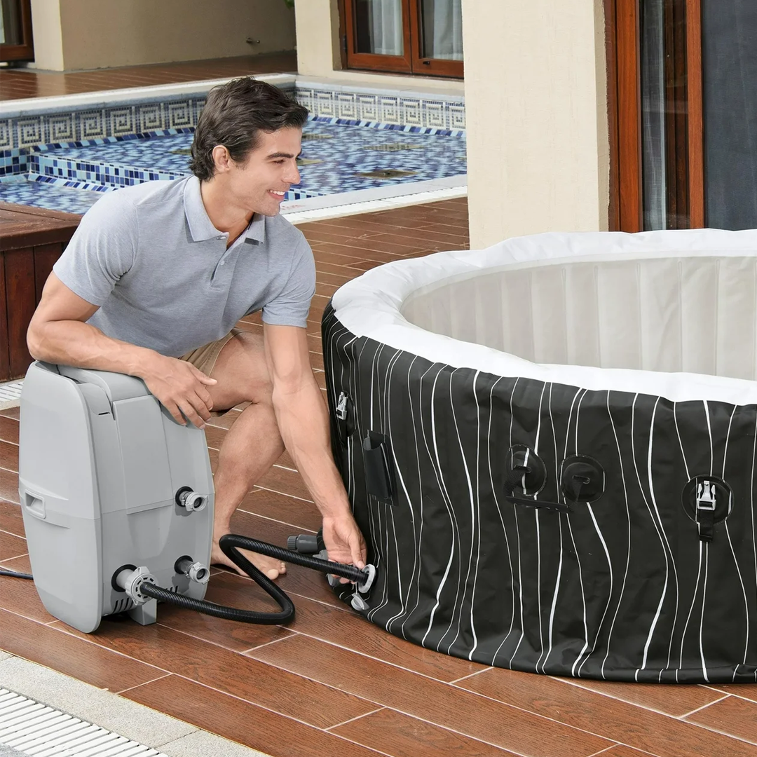 SaluSpa Hollywood AirJet Hot Tub (4-6 Person) - LED Lights
