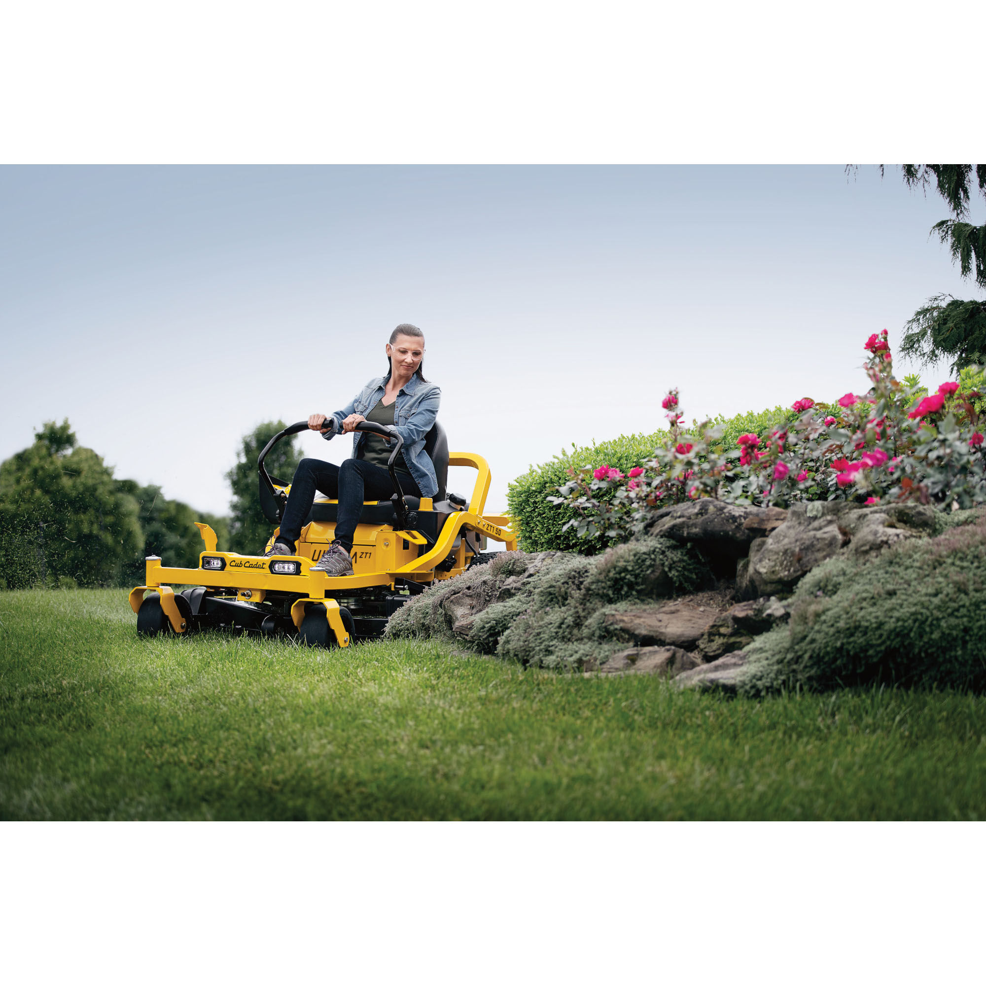 Cub Cadet Ultima ZT1 50‑Inch Fabricated Deck 23 HP V‑Twin Kawasaki FR Series Gas Zero‑Turn Riding Lawn Mower