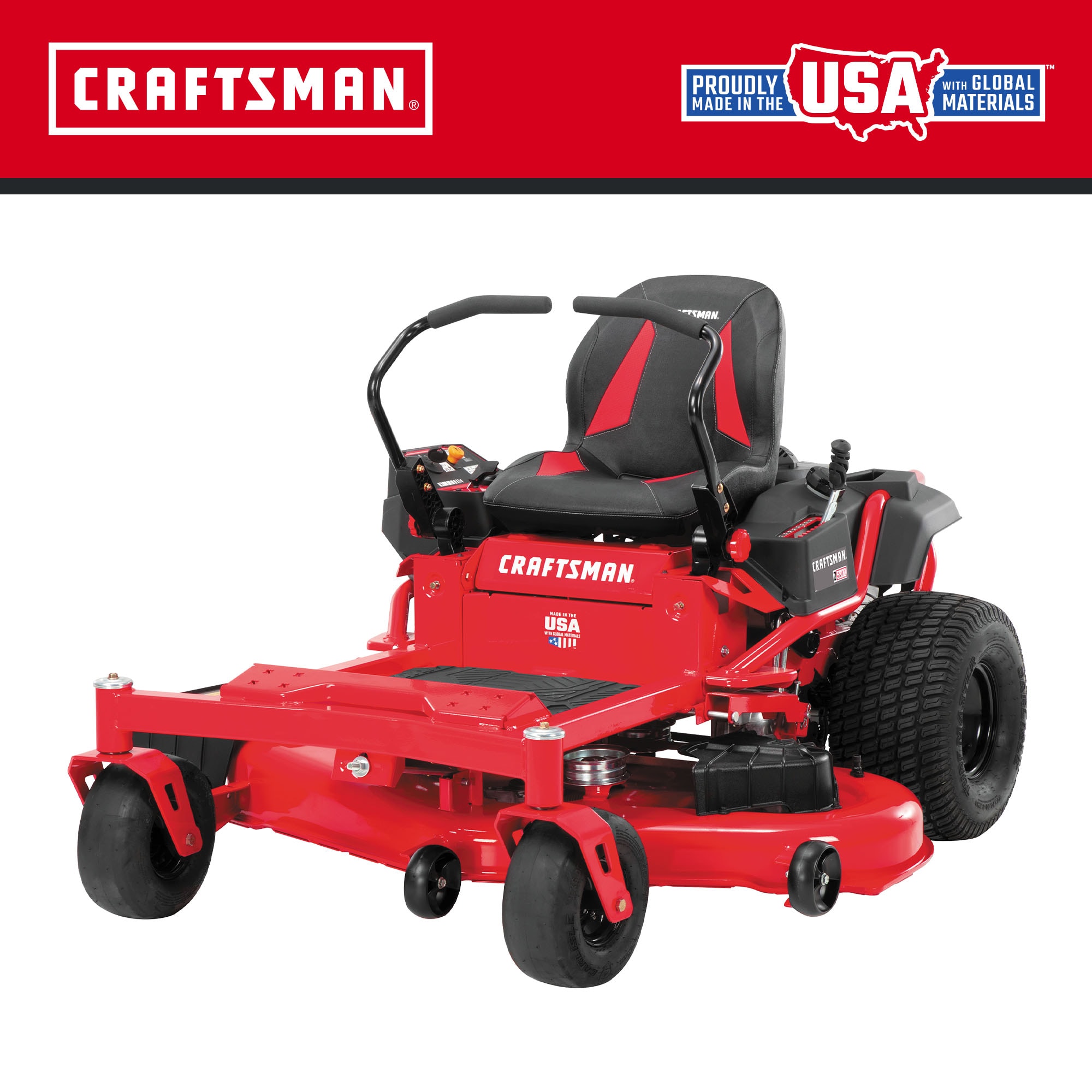 CRAFTSMAN Z5800 54‑Inch 24‑HP V‑Twin Gas Zero-Turn Riding Lawn Mower