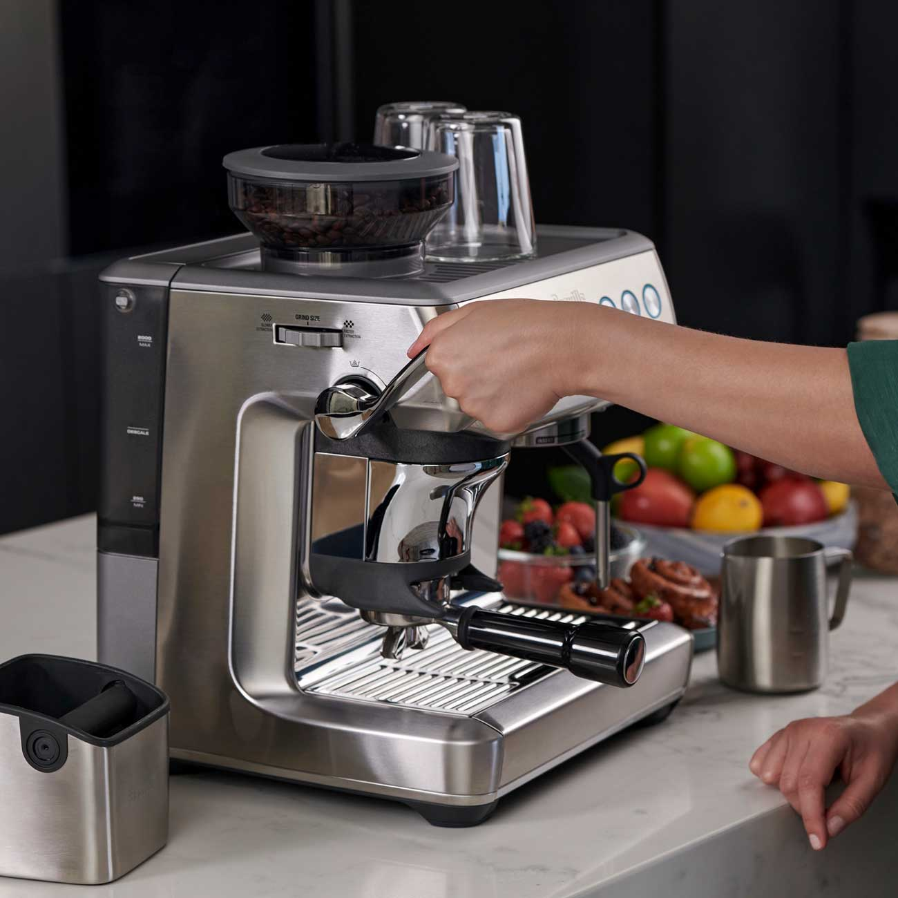 Breville Barista Express® Impress Espresso Machine