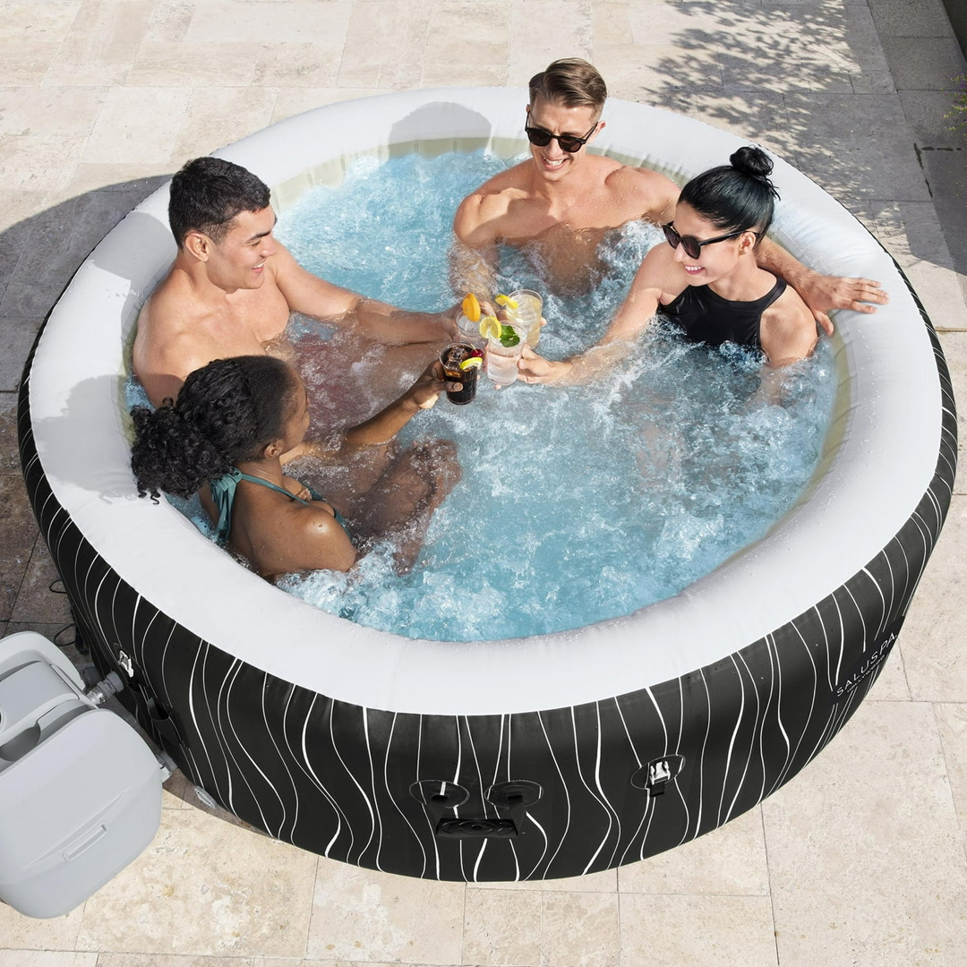 SaluSpa Hollywood AirJet Hot Tub (4-6 Person) - LED Lights