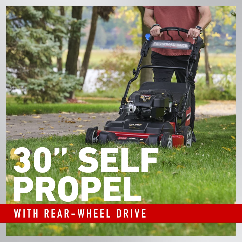 Toro TimeMaster 30-in Gas Self-Propelled Lawn Mower with Personal Pace & 223-cc Briggs & Stratton Engine