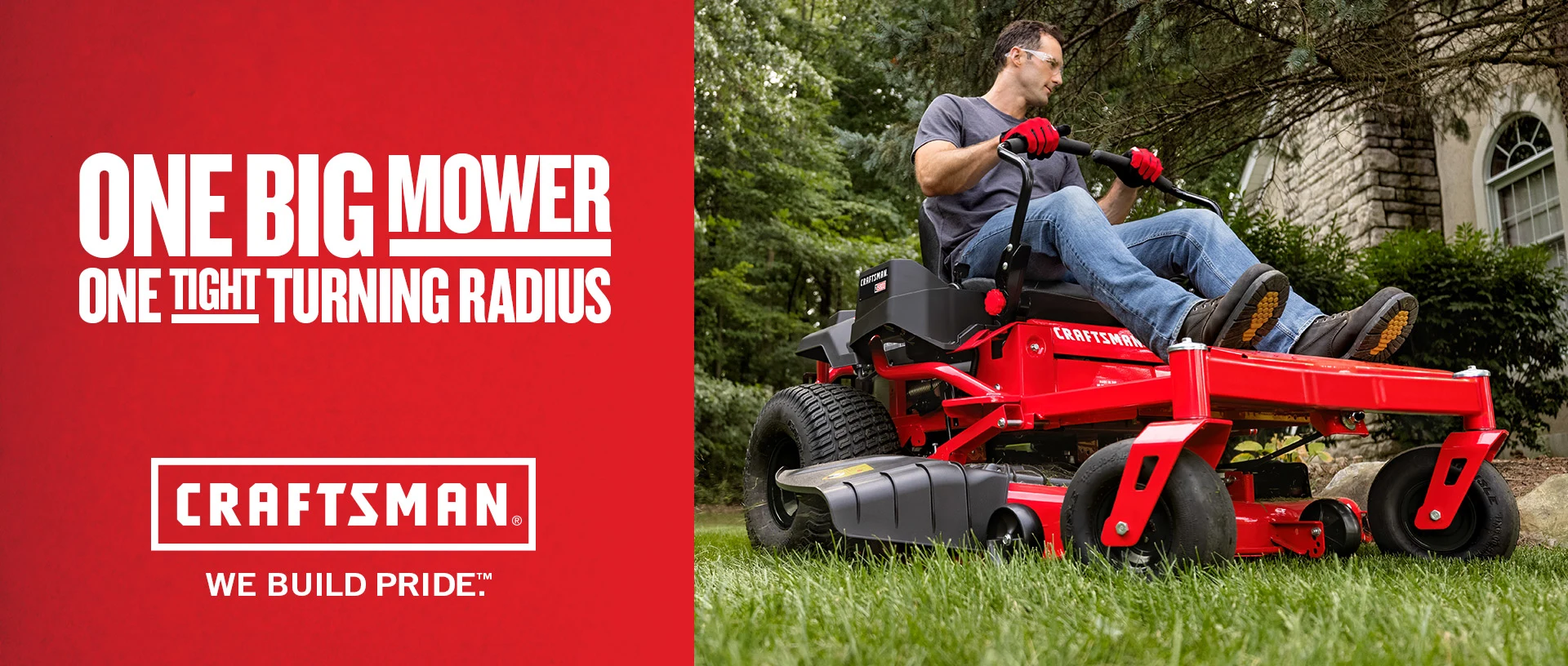 CRAFTSMAN Z5800 54‑Inch 24‑HP V‑Twin Gas Zero-Turn Riding Lawn Mower