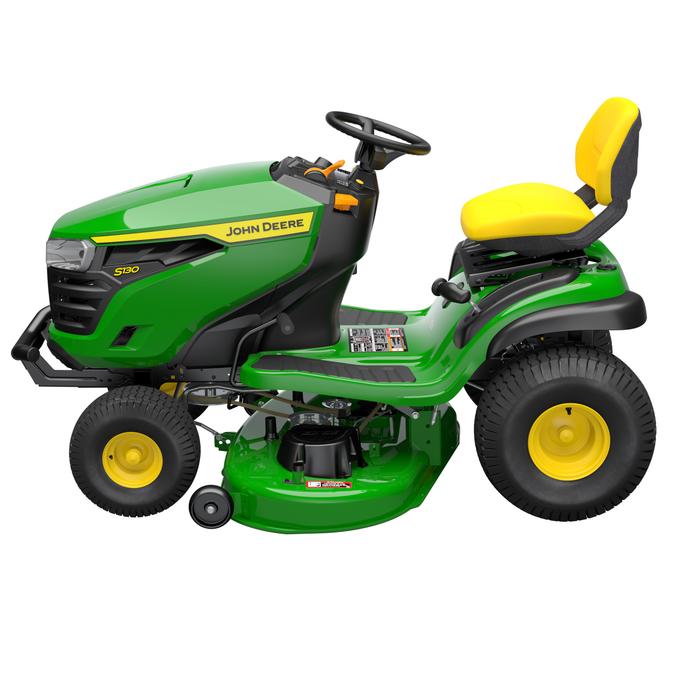 John Deere S130 42 in. 22 HP V-Twin Gas Hydrostatic Riding Lawn Mower