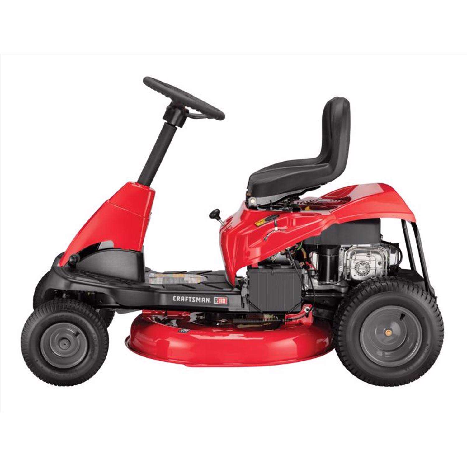 Craftsman CMXGNAM2110701 30-in. Rear Engine Riding Lawn Mower with 10.5 HP Briggs & Stratton Engine and Mulch Kit