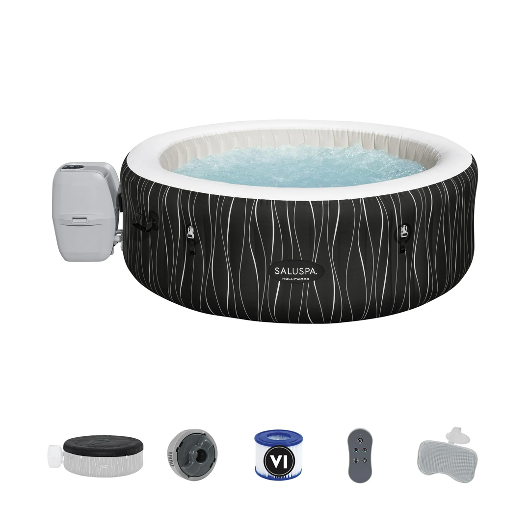 SaluSpa Hollywood AirJet Hot Tub (4-6 Person) - LED Lights