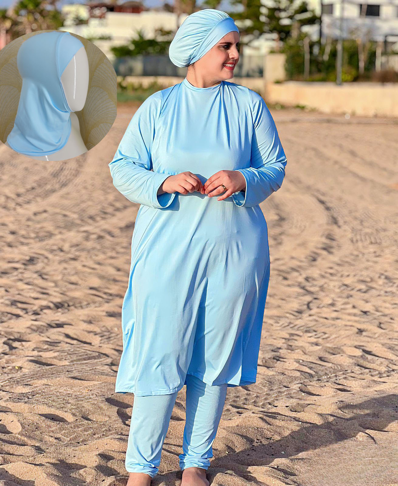بوركيني  4 قطع