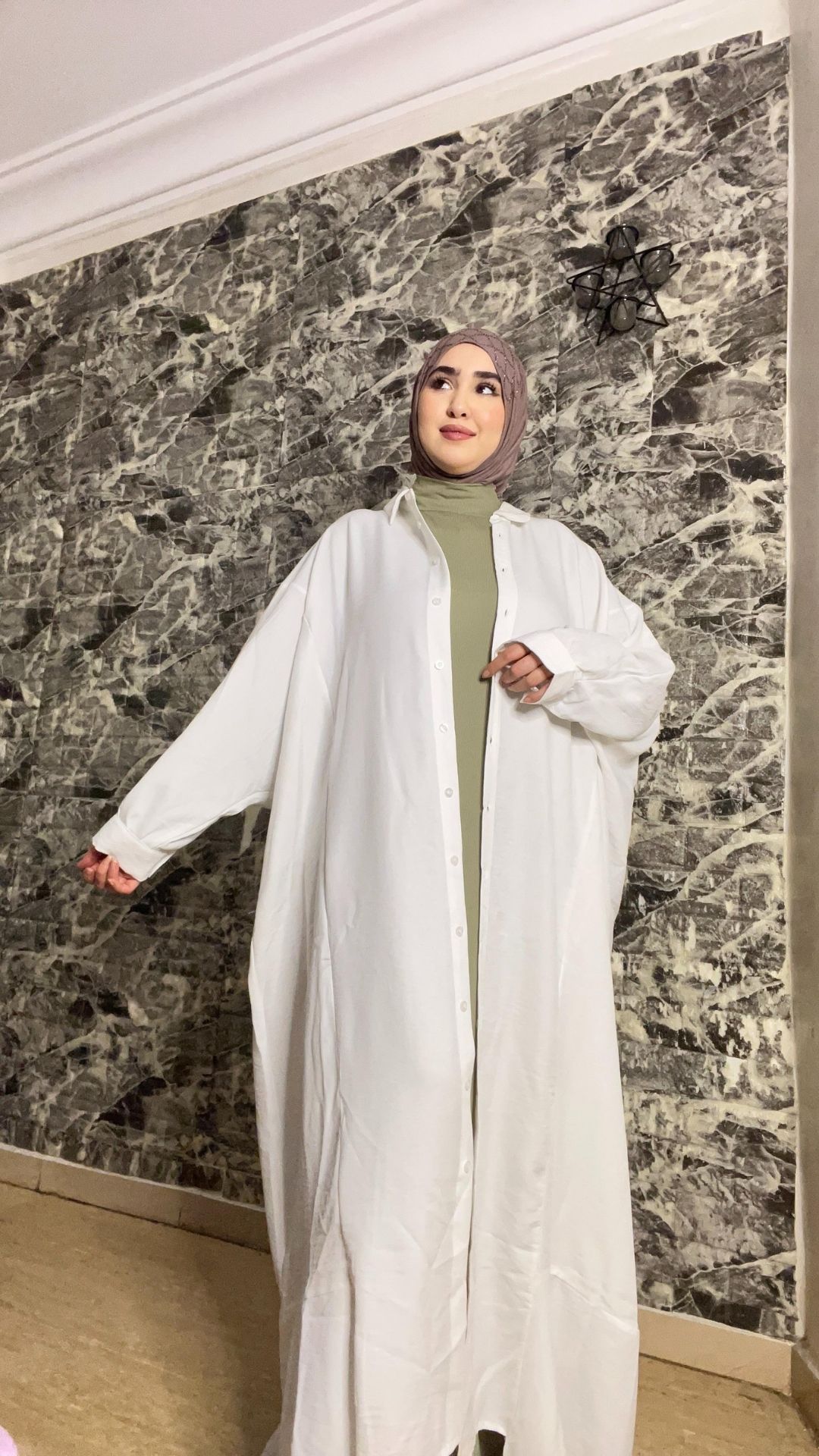 Chemise oversize long