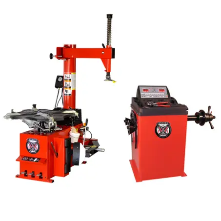 Tire Changer and Wheel Balancer