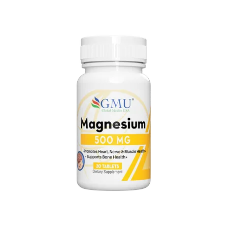 💛 Magnesium 500mg – راحة  قوة وتوازن يومي