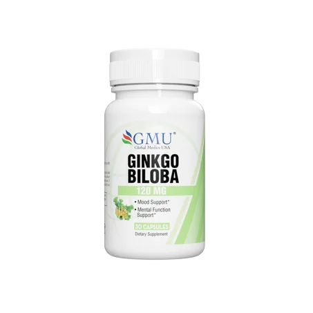 🌿 GMU Ginkgo Biloba — ثقة أمريكية… ونتيجة تلاحظها بعقلك قبل أي حد 🧠✨