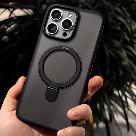 Coque Skin Frosted Fulcrum Bracket pour iPhone