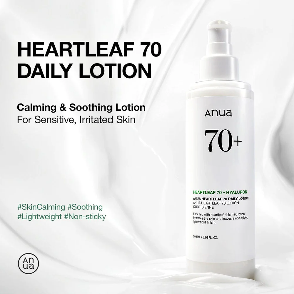 ANUA Heartleaf 70% Daily Lotion (Original)
