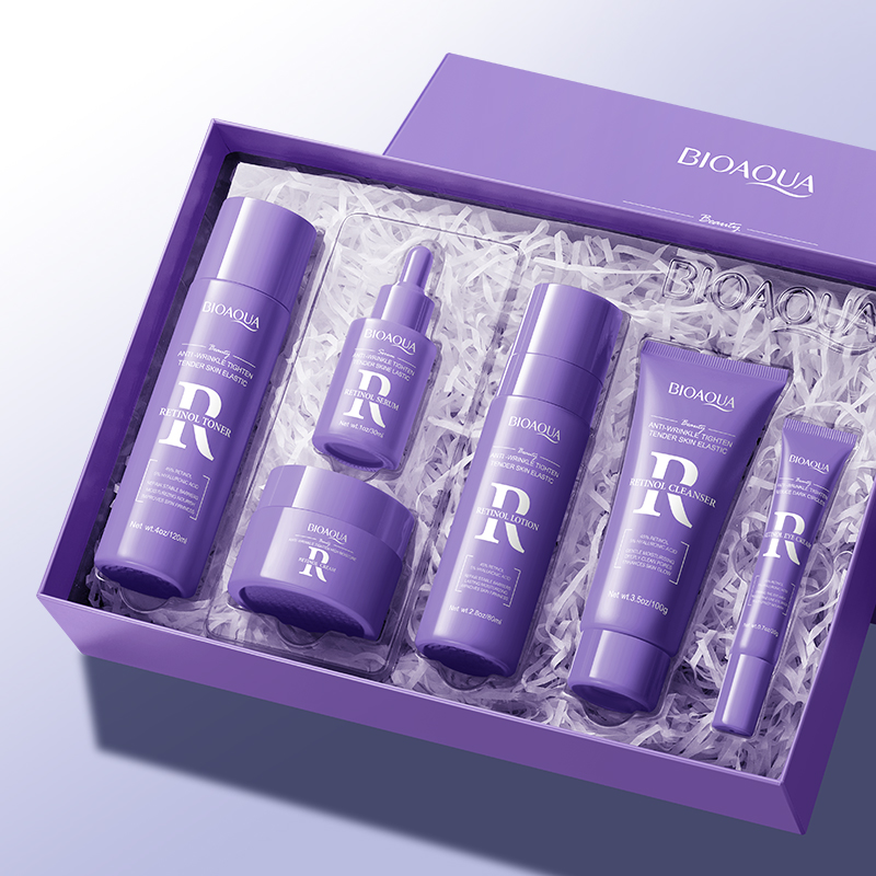 Bioaqua - Retinol Skin Set (Original) مجموعة العناية بالبشرة المتكاملة | 6 قطع