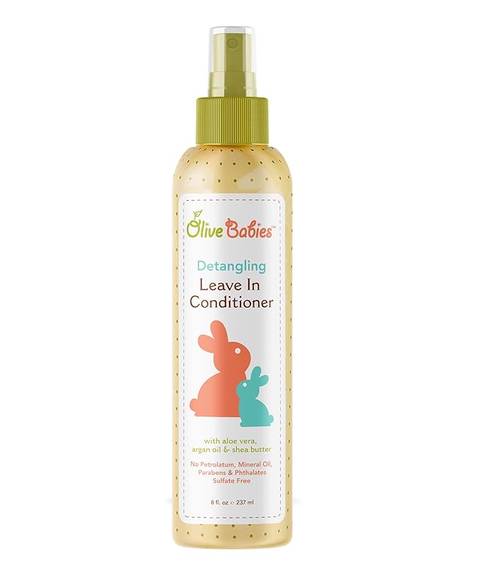 Olive Babies Conditioning Body Wash (Original)غسول جسم للاطفال وسبراي الشعر المرطب للأطفال