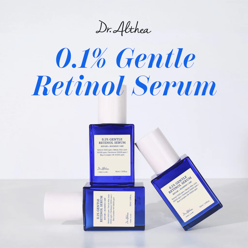 سيروم الريتينول اللطيف 0.1% – عناية متقدمة وفعّالة بدون تهيّج - Dr.Althea 0.1 Gentle Retinol Serum