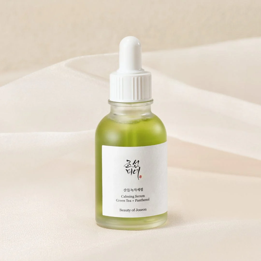 Beauty of Joseon Calming Serum : Green tea + Panthenol - سيروم مهدئ بخلاصة الشاي الأخضر والأرطماسيا – ترطيب عميق وتهدئة فعّالة للبشرة الحساسة