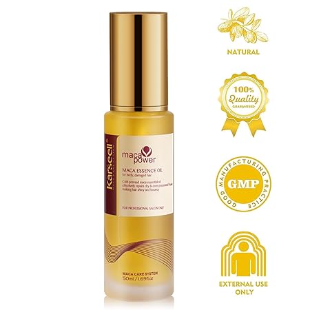 Karseell - Mecca Essene Oil 50ml (Original)زيت الشعر من كارسيل بخلاصة المكا لترطيب وتنعيم الشعر