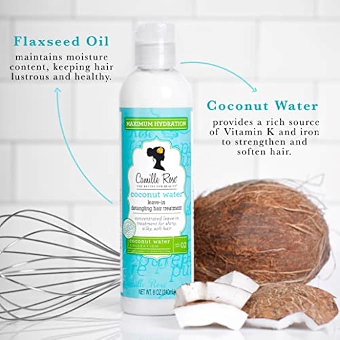 Camille Rose Coconut Water  (Original) جوز الهند المرطّب – ترطيب نقي ومنعش من قلب الطبيعة