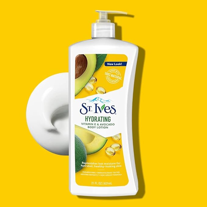 St. Ives - Naturally Soothing Body Lotions (Original) - لوشن الجسم الطبيعي – ترطيب وتهدئة فائقة