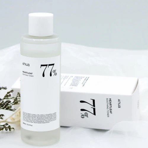 تونر ترطيب فوري – نضارة طبيعية تدوم - ANUA Heartleaf 77 Soothing Toner 250 ml (original)