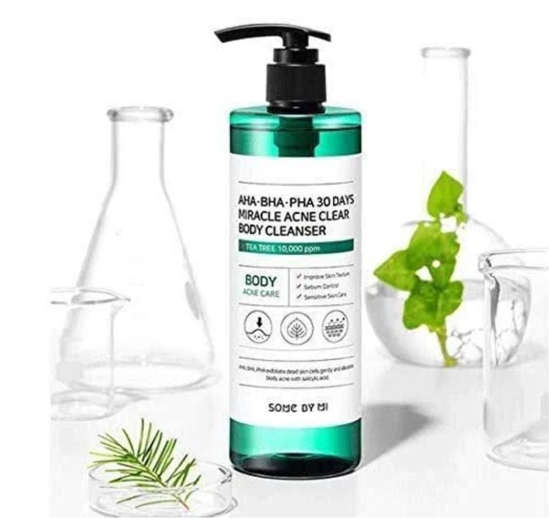 SOME BY MI HA-BHA-PHA 30 Days Miracle Acne Clear Body Cleanser (Original)غسول الجسم المعالج بالـ HA-BHA-PHA – معجزة العناية بالبشرة المعرضة لحب الشباب.