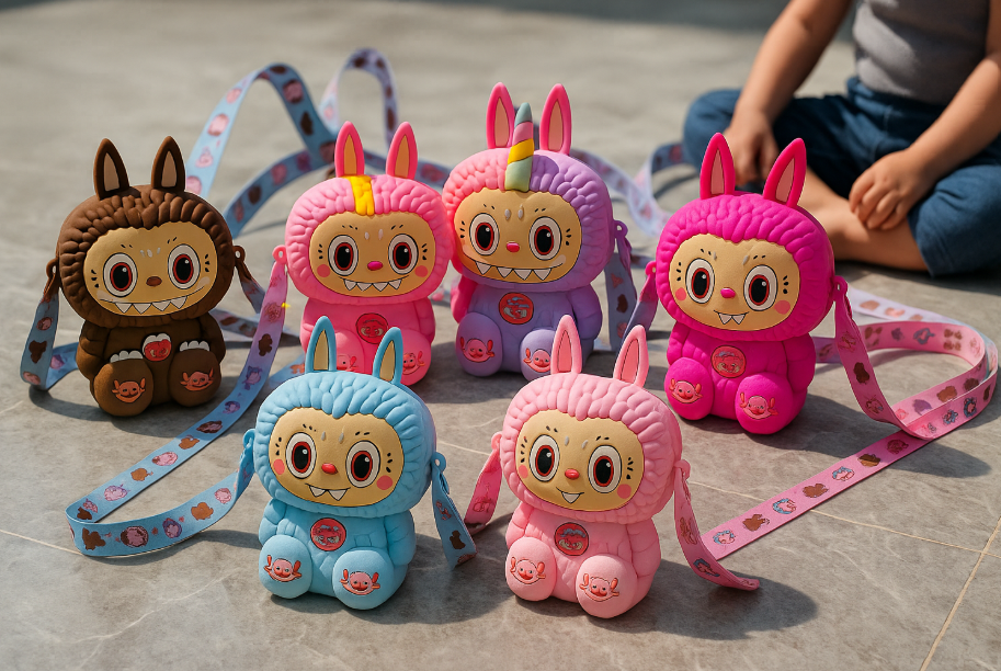 Labubu - Monster Crossbody Bag for Kids - حقيبة كروس لابوبو للأطفال