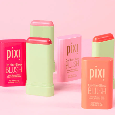 original Pixi On-the-Glow Blush – بلشر مرطّب متعدد الاستخدام | 19 جم