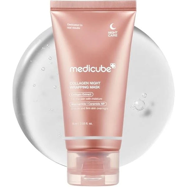 Medicube Collagen Overnight Wrapping Peel Off Mask (75ml) (Original) - ميديكيوب ماسك الكولاجين الليلي