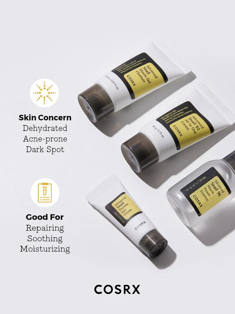COSRX Cosmetic Snail Kit (Original) - مجموعة الحلزون العناية بالبشرة