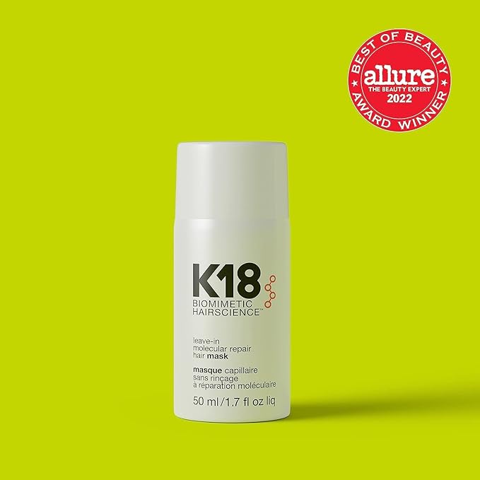 K18 Biomimetic Hair science Leave-In Molecular Repair Hair Mask(Original) - ماسك إصلاح الشعر الجزيئي بدون شطف – 50 مل