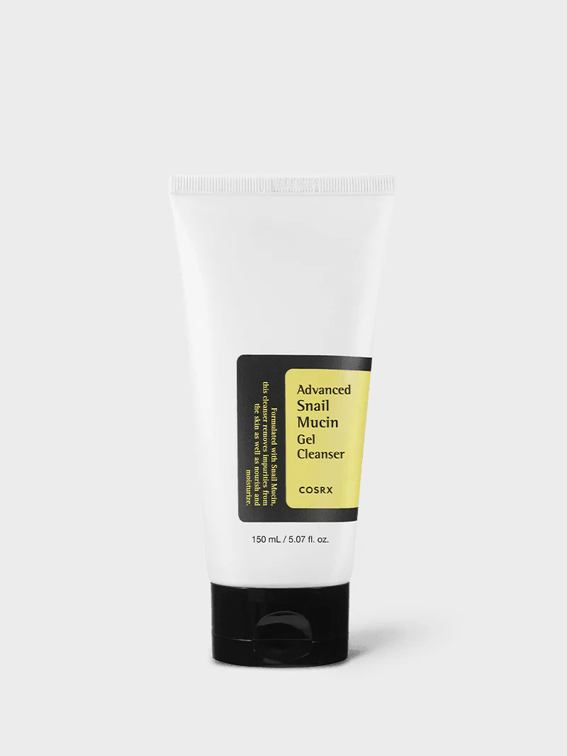 غسول جل عميق التنظيف بخلاصة السنيل ميوسين - COSRX Snail Mucin Gel Cleanser (150ml) (Original)