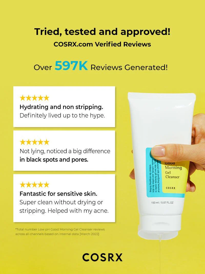 Low pH Good Morning Gel Cleanser | 150ml - جل غسول صباحي مناسب لكل أنواع البشرة
