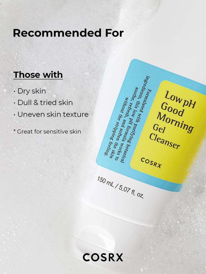 Low pH Good Morning Gel Cleanser | 150ml - جل غسول صباحي مناسب لكل أنواع البشرة