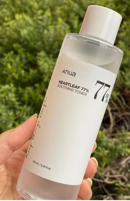 تونر ترطيب فوري – نضارة طبيعية تدوم - ANUA Heartleaf 77 Soothing Toner 250 ml (original)