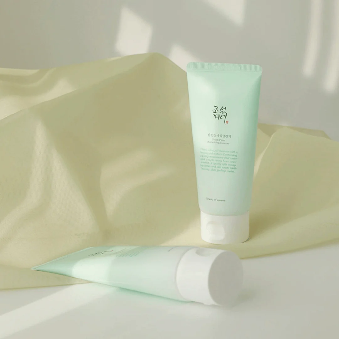 Beauty of joseon Green Plum Refreshing Cleanser (original) -غسول منعش بخلاصة البرقوق الأخضر – تنظيف لطيف يدعم توازن البشرة الطبيعي