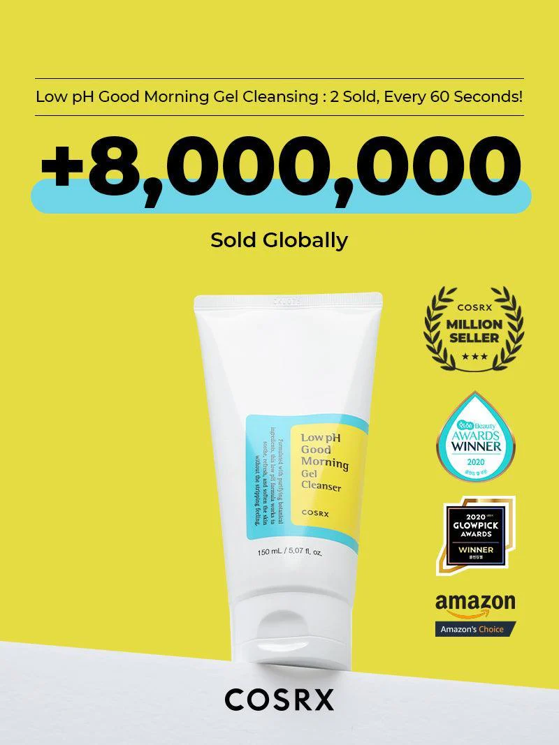 Low pH Good Morning Gel Cleanser | 150ml - جل غسول صباحي مناسب لكل أنواع البشرة