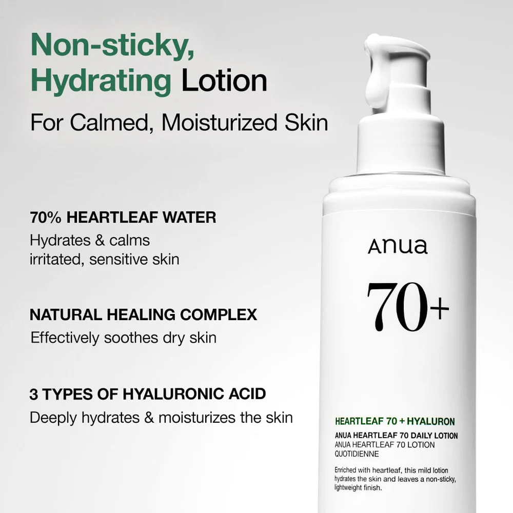 ANUA Heartleaf 70% Daily Lotion (Original)