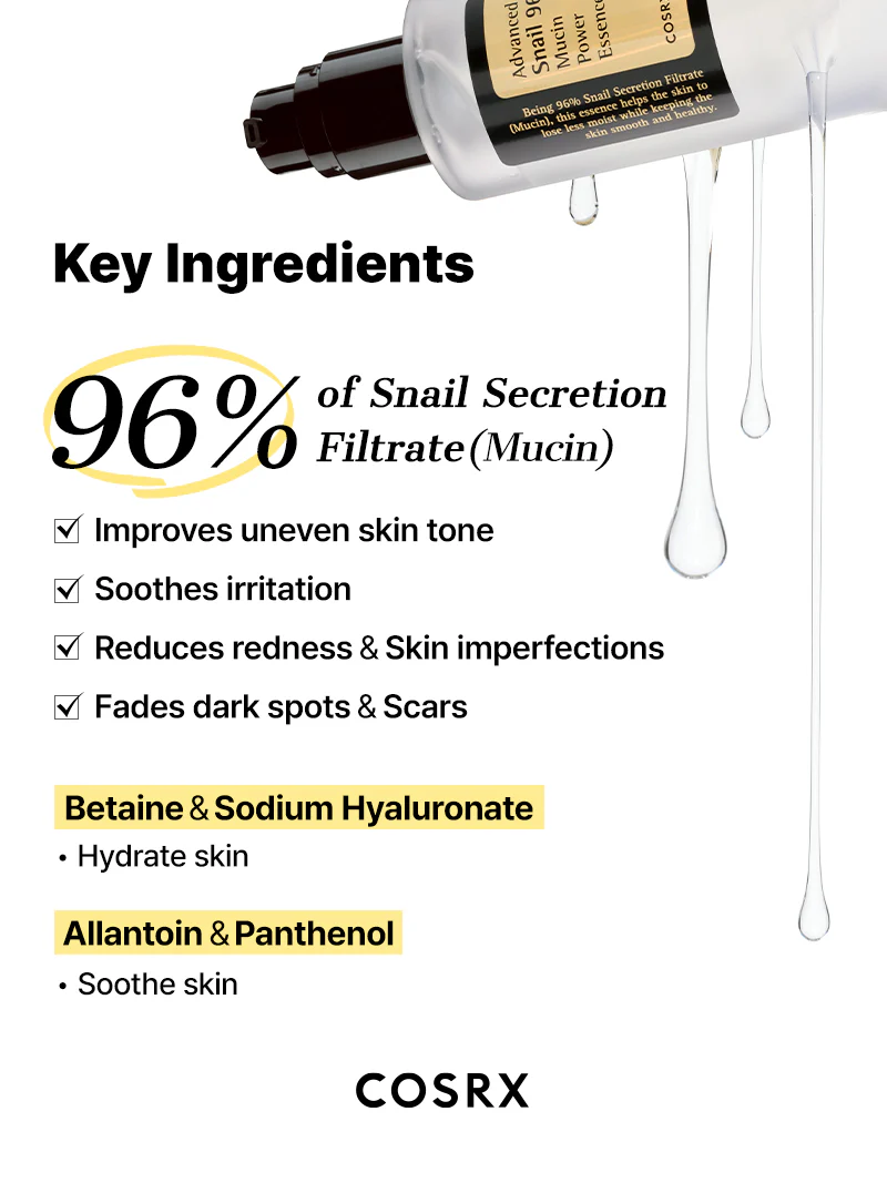 COSRX Power Essence (100ml) (Original) - اسنس الحلزون الأصلي