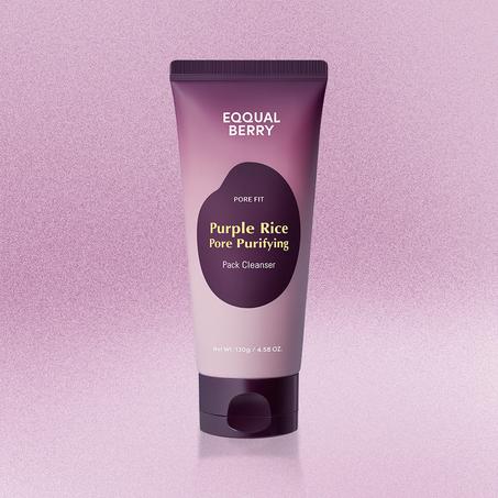 Eqqual Berry - Purple Rice Skincare Duo غسولات البشرة بالأرز البنفسجي – لبشرة ناعمة، نقية وخالية من الشوائب 🌿