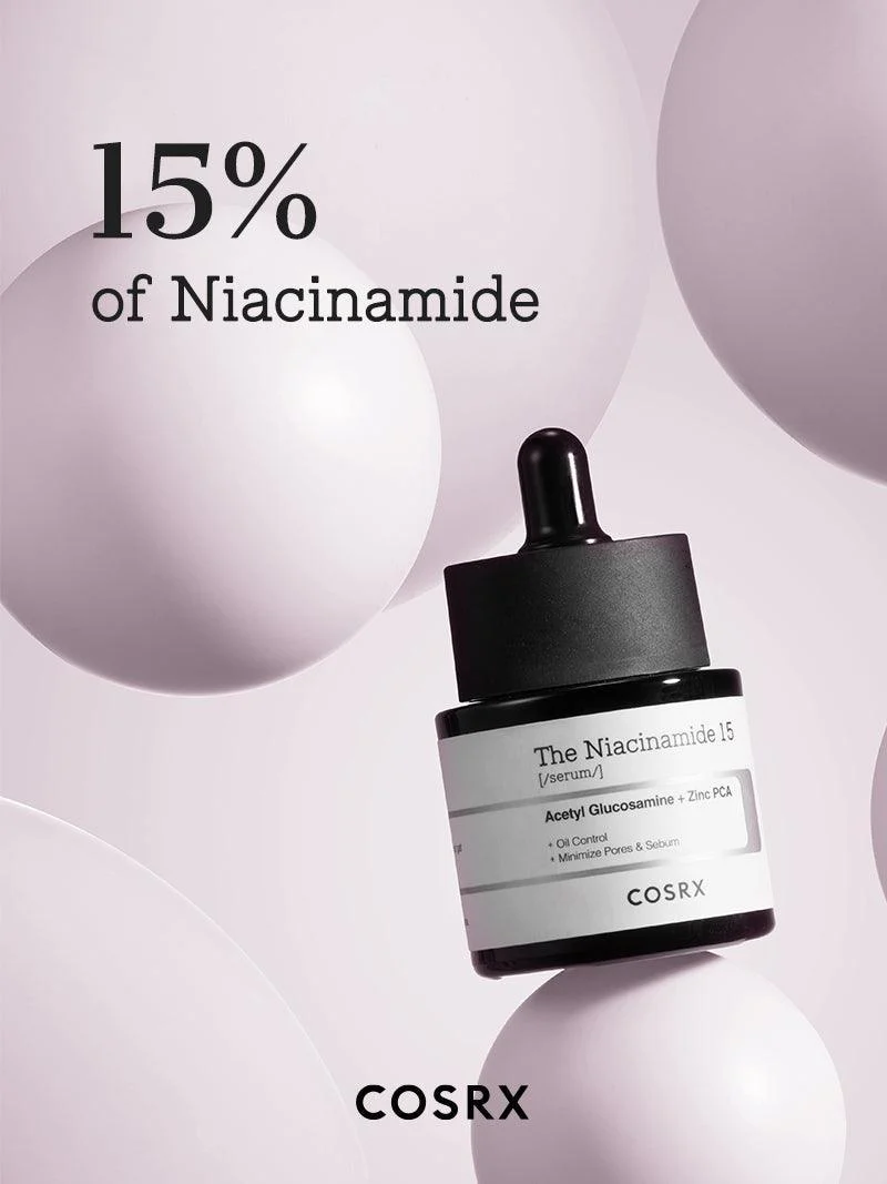 COSRX The Niacinamide 15 Serum - سيروم النياسيناميد 15 لعلاج حب الشباب والتهاب البشرة