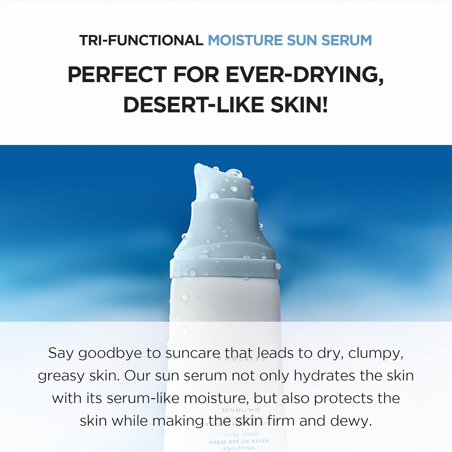 Centella Sun Serum SPF50+ PA++++ (Original) - واقي شمس سينتيلا