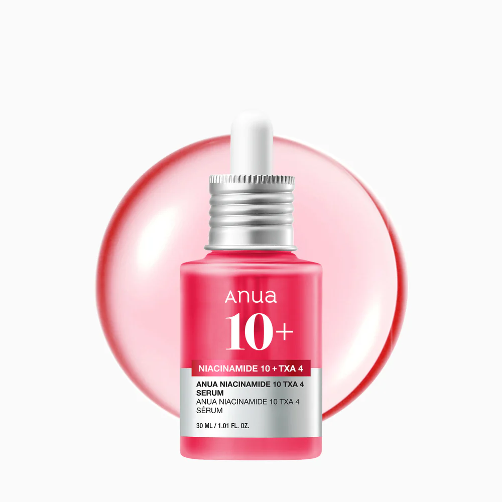ANUA Niacinamide 10% + TXA 4% Serum (30ml) (Original) © - سيروم تفتيح وتوحيد لون البشرة – تركيبة فعّالة لتوهج طبيعي