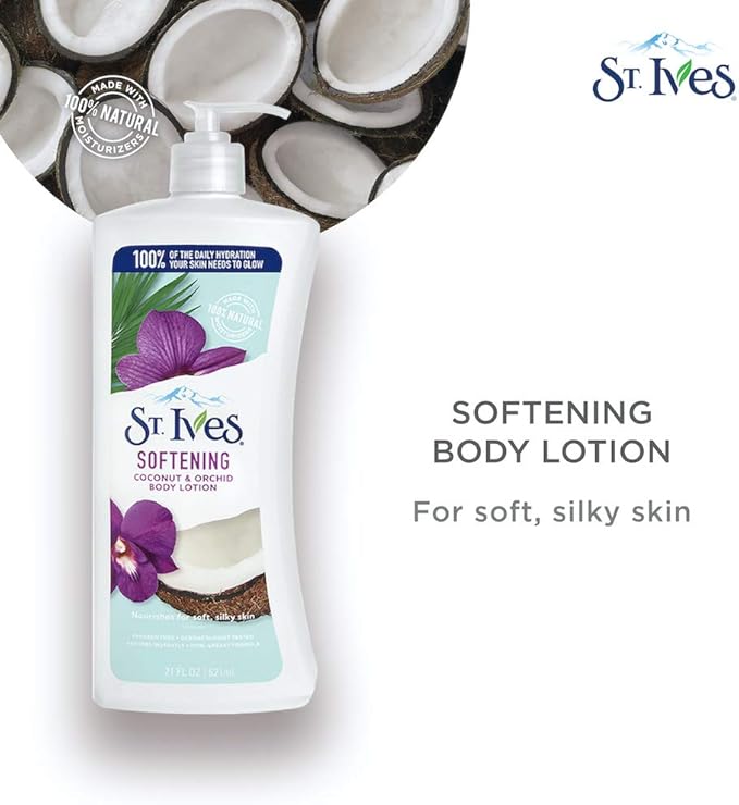 St. Ives - Naturally Soothing Body Lotions (Original) - لوشن الجسم الطبيعي – ترطيب وتهدئة فائقة