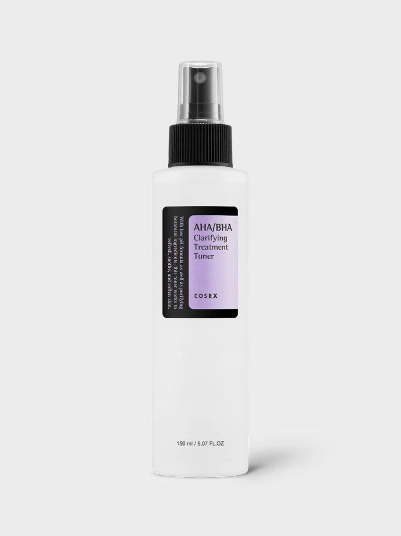 COSRX AHA/BHA Clearfying Treatment Toner (150ml) (Original) - تونر مرطب ومنظف للمسام – ترطيب، توازن، وتجديد في خطوة واحدة