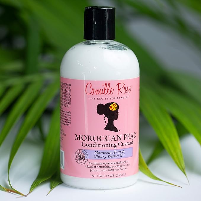 Camille Rose Pear Conditioning Custard (Original)لتنعيم الشعر – تغذية ولمعان طبيعي 🍐